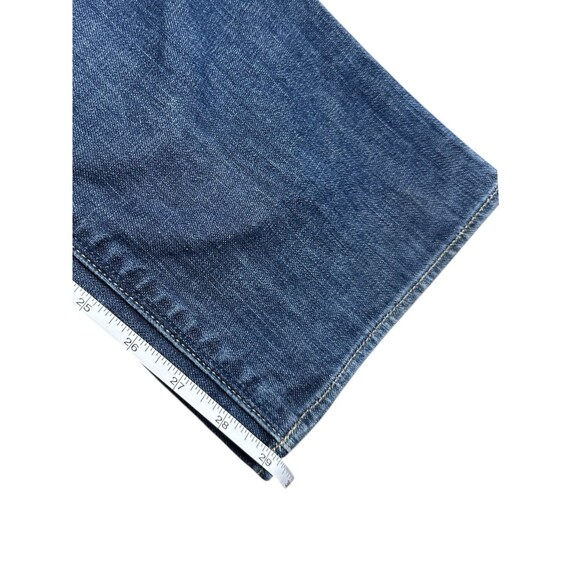 American Eagle Jeans Women's Size 6  Short Blue 77 Straight Low Rise Y2K - Picture 4 of 7